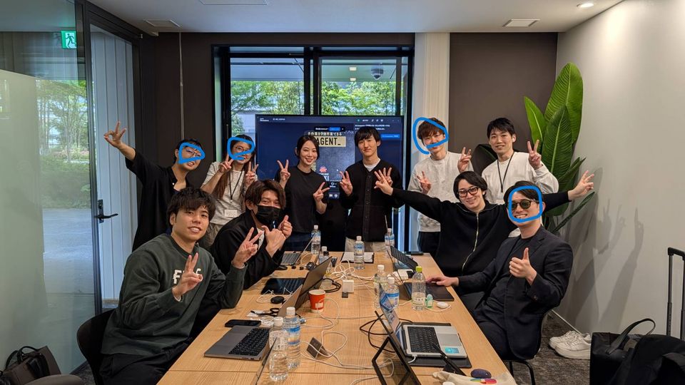 対面作業会・懇親会の様子