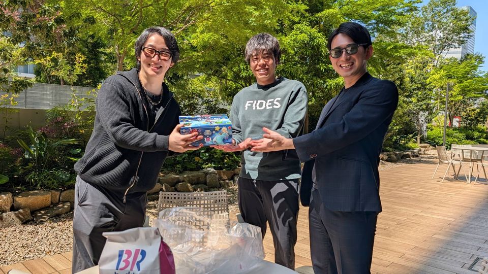 対面作業会・懇親会の様子